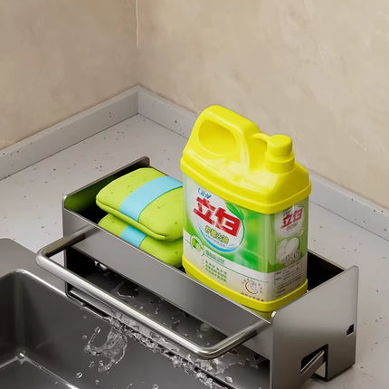 Kitchen Sink Stand Sponge Holder Dish Drainer Organizers Storage Accessories Shelf Storage Organizer Dish Drying Rack Gadgets